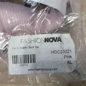 2 Piece baby pink set